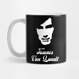 Townes Van Zandt pop art portrait Mug